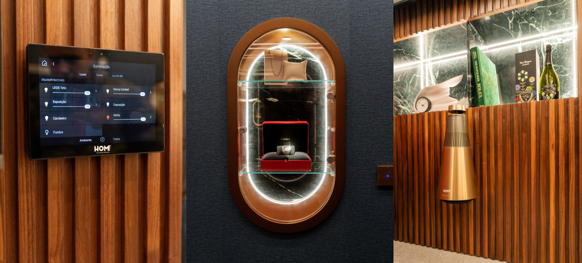 Showroom Relógios de Luxo